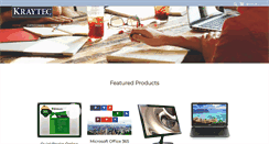 Desktop Screenshot of kraytecdigitalproducts.com